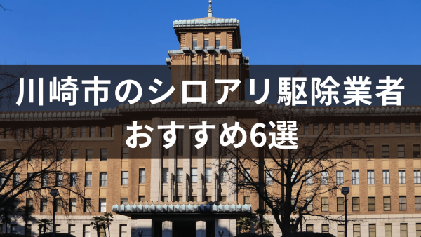 川崎市のシロアリ駆除業者おすすめ6選！初期対応や業者を選ぶポイントなども解説