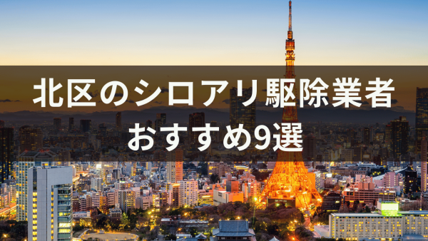 北区(東京都)のシロアリ駆除業者おすすめ9選！駆除法の種類も紹介