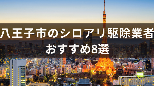 八王子市のシロアリ駆除業者おすすめ8選！シロアリが発生しやすい場所も解説