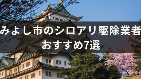 みよし市のシロアリ駆除業者おすすめ7選！壁にシロアリ発生している特徴について解説