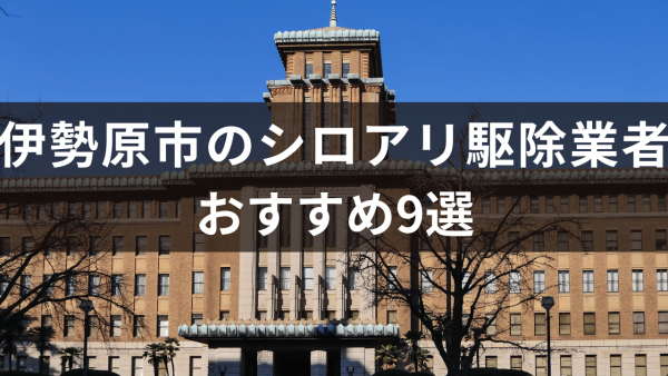 伊勢原市のシロアリ駆除業者おすすめ9選！シロアリを見つけたときの対処法も解説